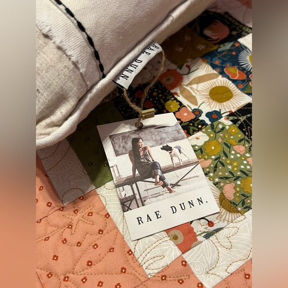 Rae Dunn Neutral Color Easter Pillow 14 x 24 Love My Peeps 🐥 - Picture 2 of 15